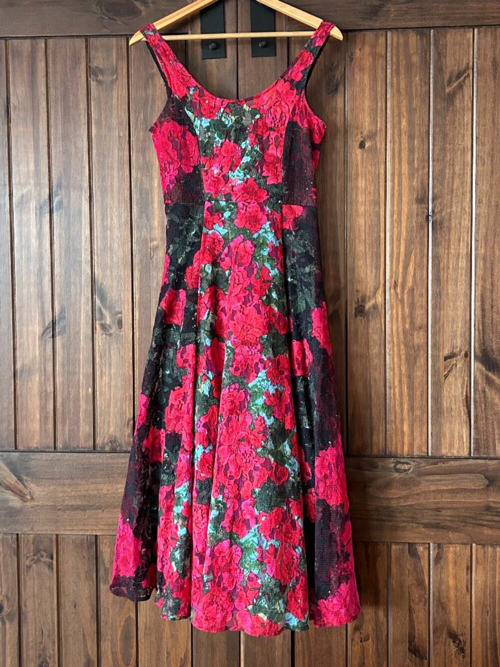Anthropologie Tracy Reese Noisette Floral Lace Midi Dress